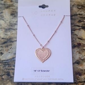 Brand new Lauren Conrad heart neclace